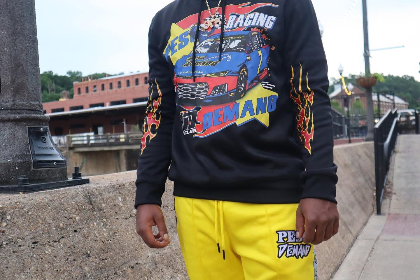 Peso Racing Flame Sweatshirt