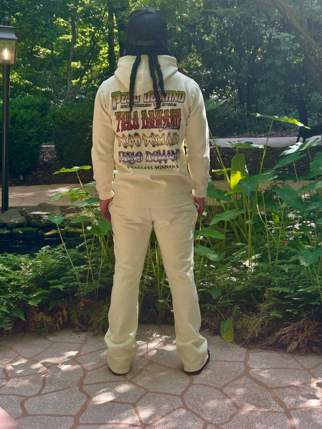 Cream Fearless Winner Suit