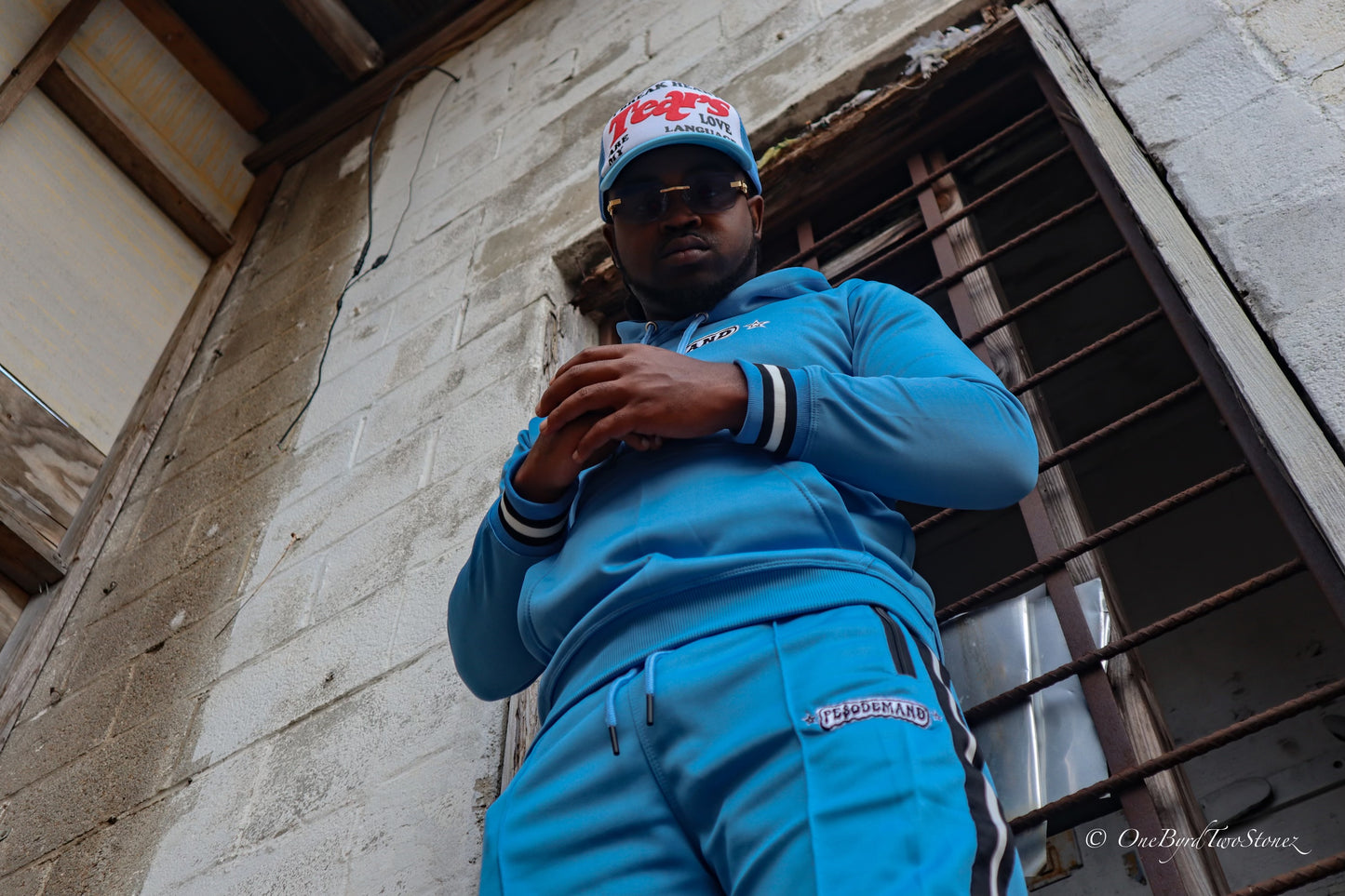 Peso Demand Sky Blue IPWT Hoodie Set