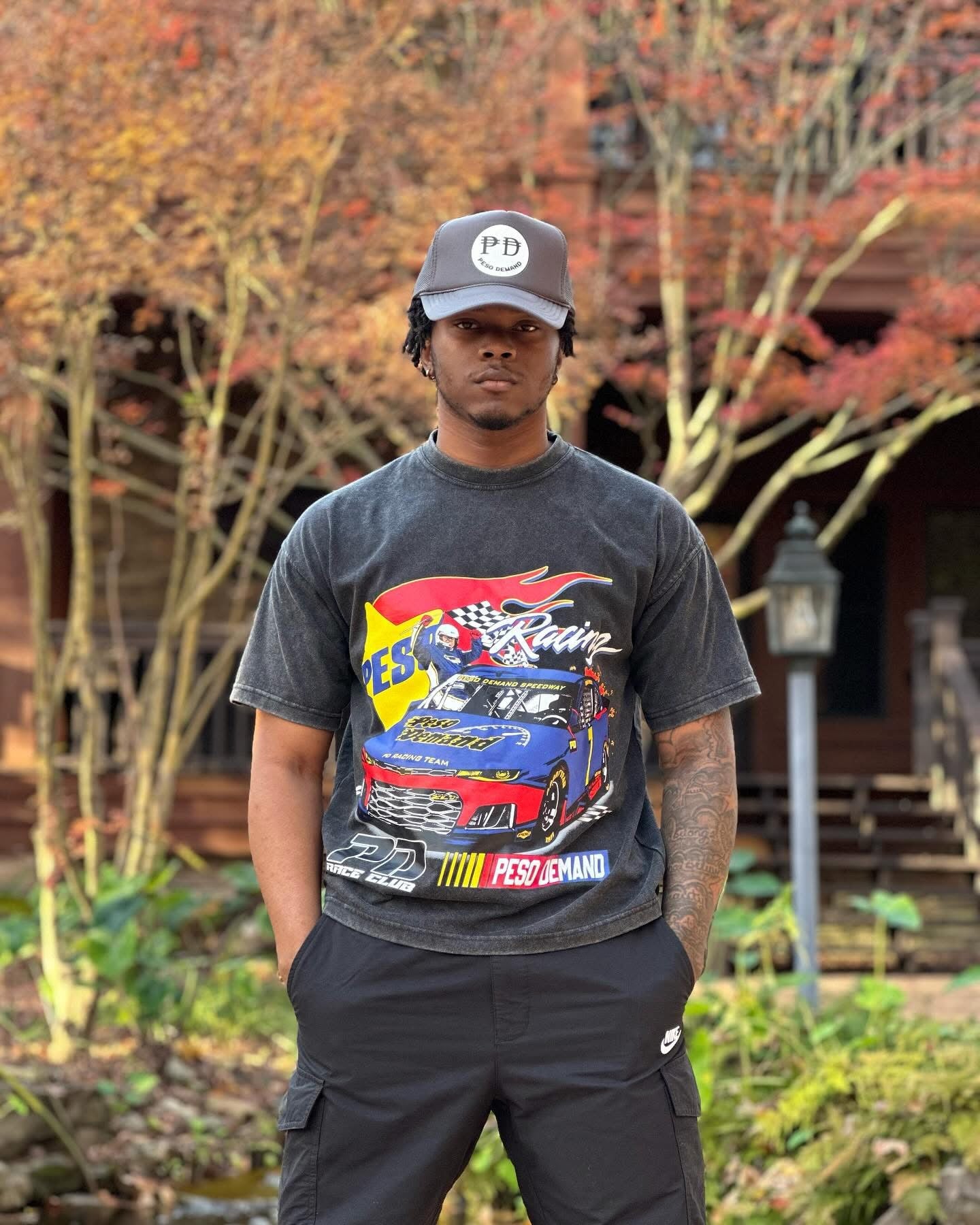 Acid Wash Racing Shirt