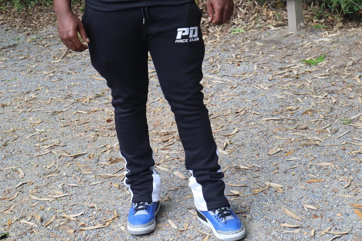Race Club Stacked Pants