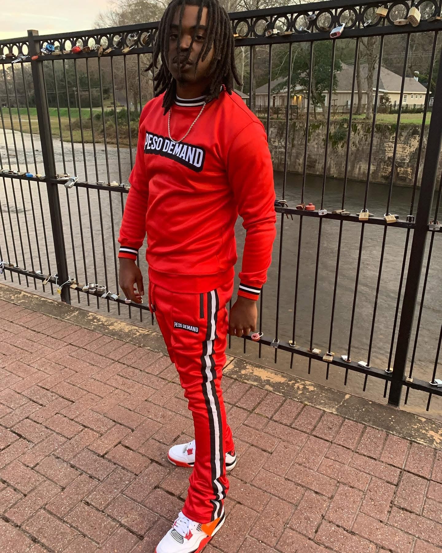 Crew Neck Stacked Suit