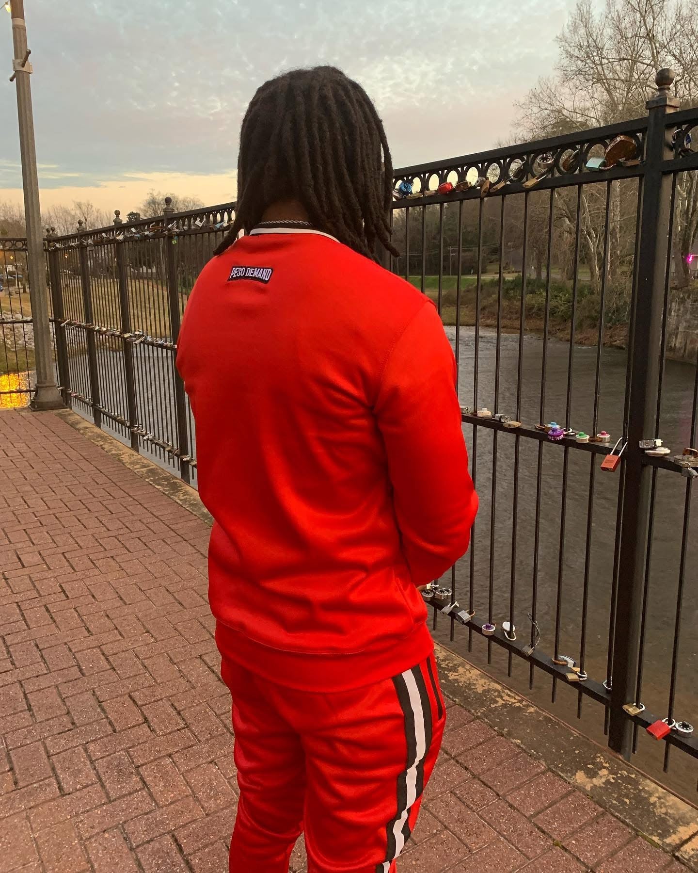 Crew Neck Stacked Suit