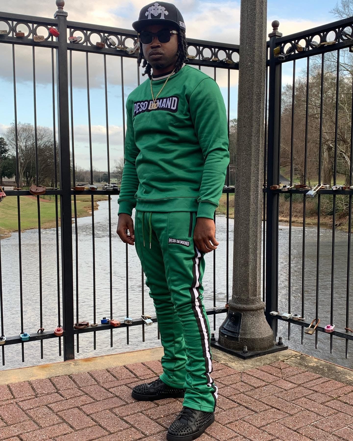 Crew Neck Stacked Suit